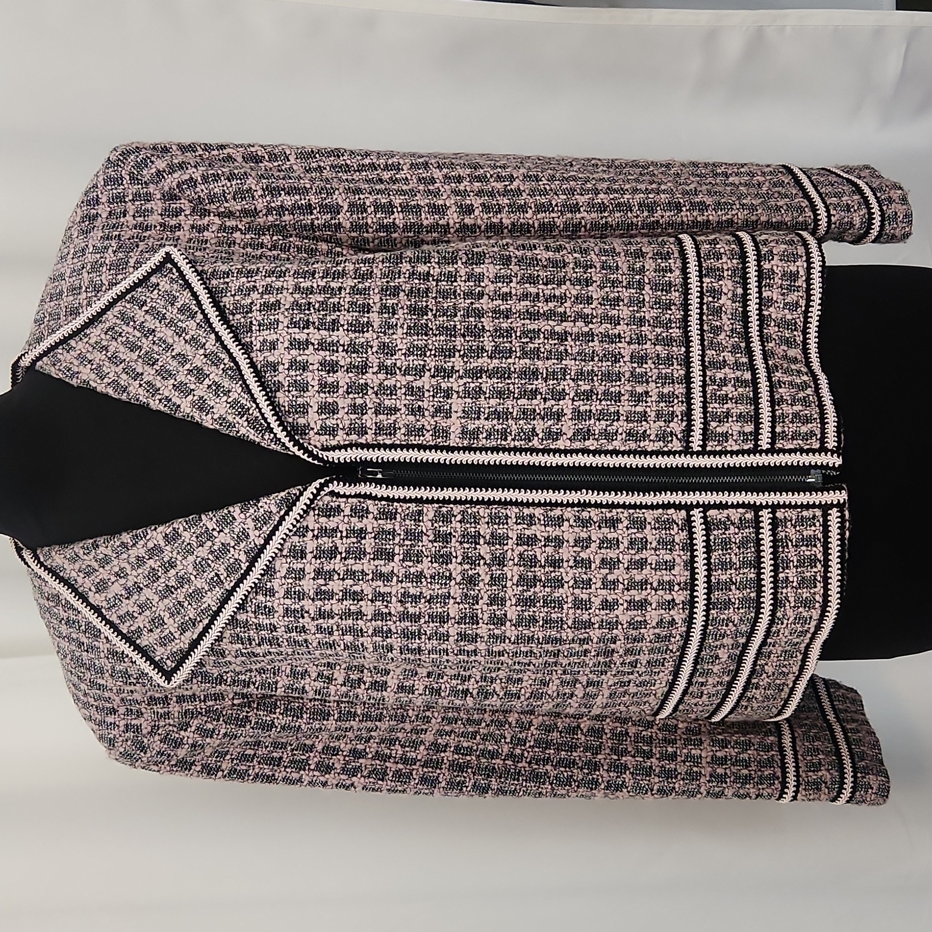 Jones New York Woman Wool Blend Tweed Jacket - Size 20w